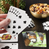 JEU DE CARTES PONEY BRUN MIGNON (In Situ)