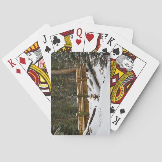 Jeu De Cartes Pont à Wuksachi (dos)