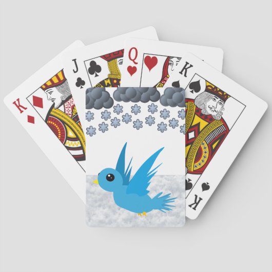Jeu De Cartes Pont carte de jeu pour oiseaux (dos)