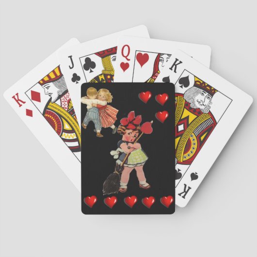 Jeu De Cartes Pont carte de la Saint-Valentin (dos)