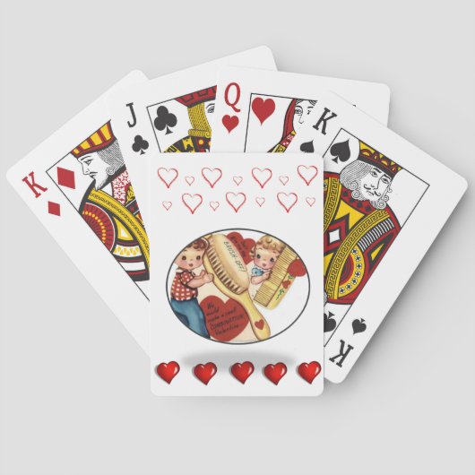 Jeu De Cartes Pont carte de la Saint-Valentin (dos)