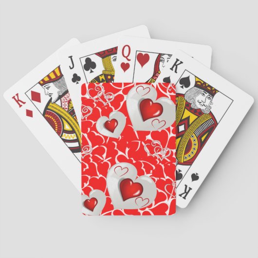 Jeu De Cartes Pont carte de la Saint-Valentin (dos)