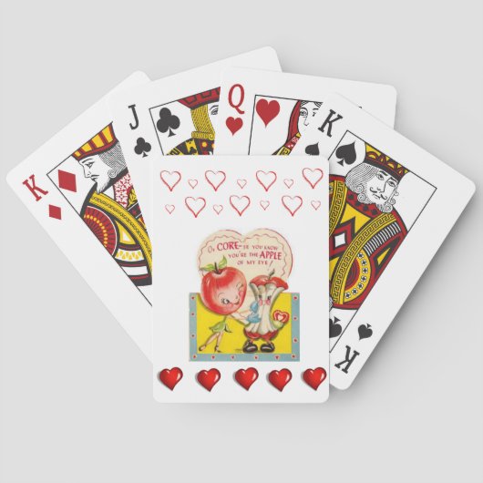 Jeu De Cartes Pont carte de la Saint-Valentin (dos)