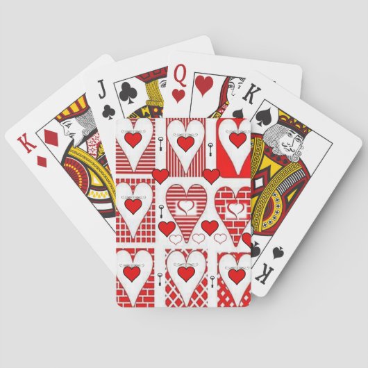 Jeu De Cartes Pont carte de la Saint-Valentin (dos)
