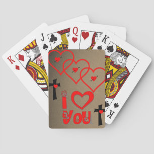 Jeu De Cartes Pont carte de la Saint-Valentin