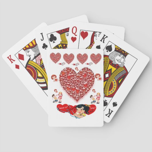 Jeu De Cartes Pont carte de la Saint-Valentin (dos)