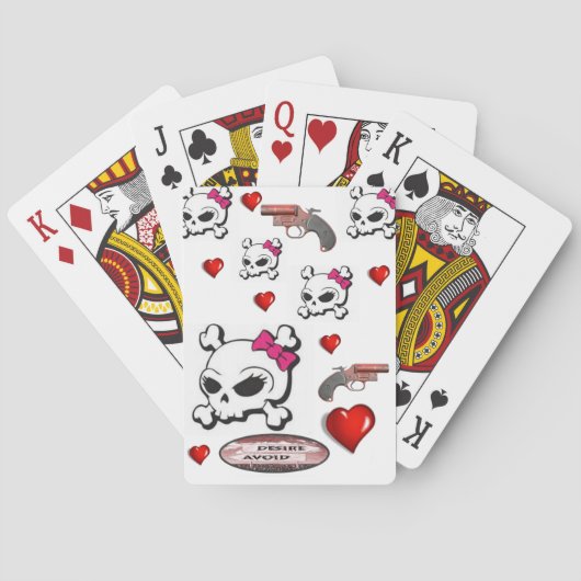Jeu De Cartes Pont carte de la Saint-Valentin (dos)