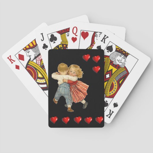 Jeu De Cartes Pont carte de la Saint-Valentin (dos)