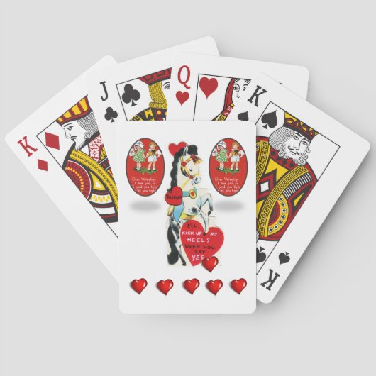 Jeu De Cartes Pont carte de la Saint-Valentin (dos)