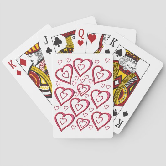 Jeu De Cartes Pont carte de la Saint-Valentin (dos)