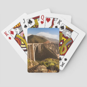 Jeu De Cartes Pont de Bixby, grand Sur, la Californie,