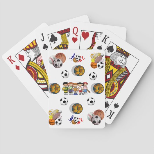 Jeu De Cartes Pont de cartes de sport (dos)