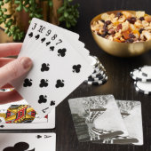 Jeu De Cartes Pont de lune enneigé, jardin japonais (In Situ)