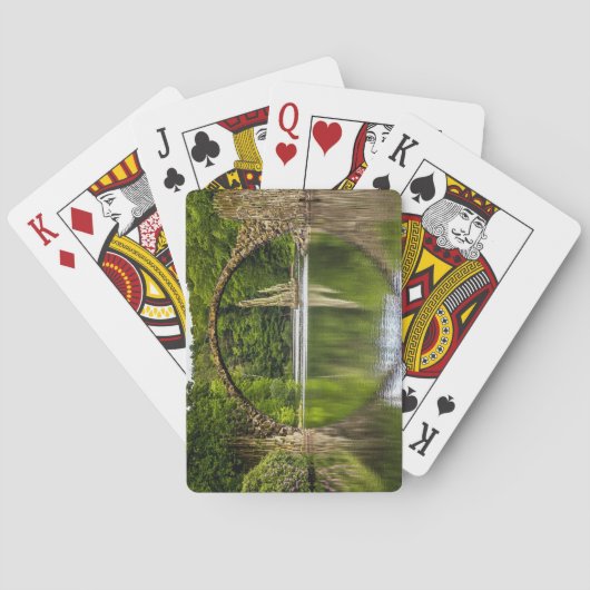 Jeu De Cartes Pont de Romance en Allemagne (dos)