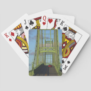 Jeu De Cartes Pont suspendu menant à Little Deer Isle