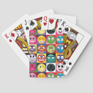 Jeu De Cartes pop art emojis