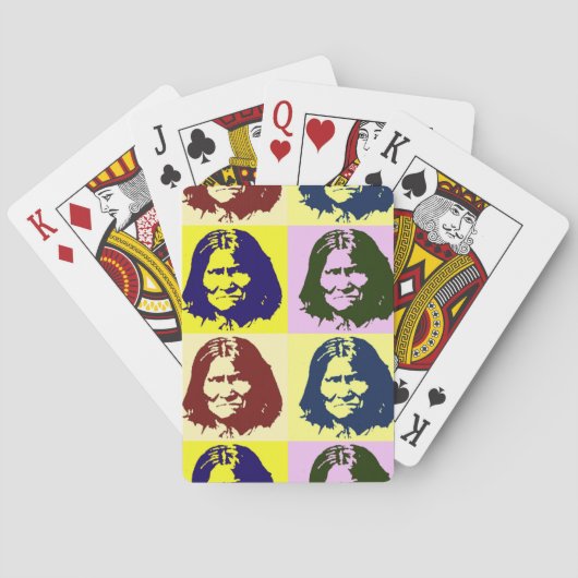 Jeu De Cartes Pop Art Geronimo (dos)