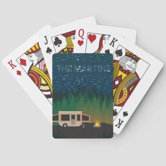 Jeu De Cartes Pop Up Camping Under The Stars - Martin (dos)