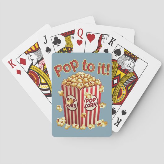 Jeu De Cartes Poppin' avec Style - "Pop to it!" (dos)