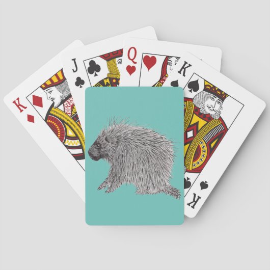 Jeu De Cartes Porcupine (dos)