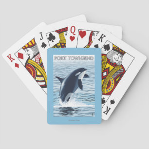 Jeu De Cartes Port Townsend, sauter de WashingtonOrca