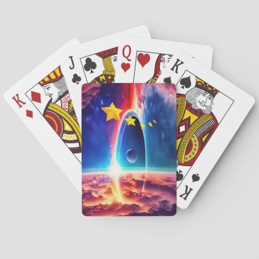 Jeu De Cartes Portail du Cosmos (dos)