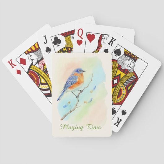 Jeu De Cartes Porte-clés en acrylique (dos)