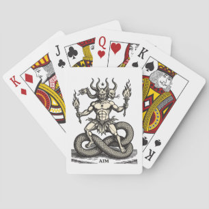 Jeu De Cartes Porteur de Flambeau Brûlant