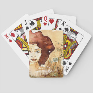 Jeu De Cartes Portrait abstrait 3