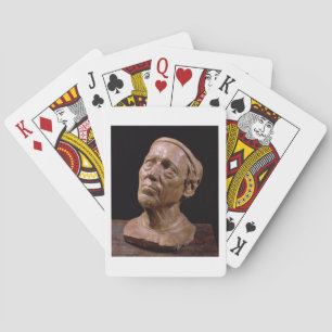 Jeu De Cartes Portrait Bust of Girolamo Benivieni (wax)