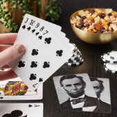 Jeu De Cartes Portrait d'Abe Lincoln 2 (In Situ)