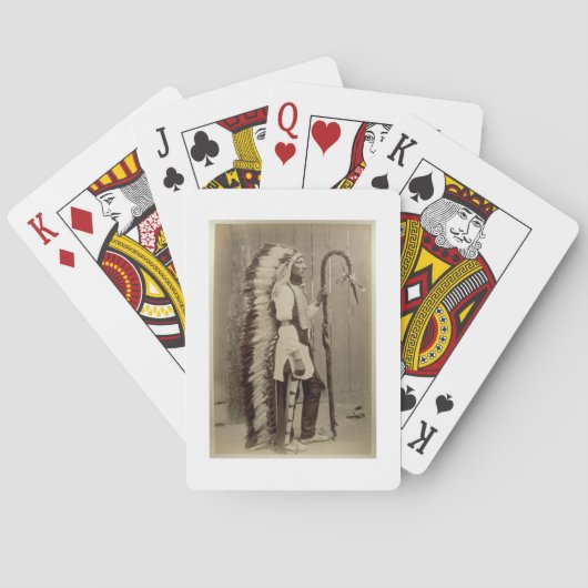 Jeu De Cartes Portrait d'American from 'Buffalo Bill's (dos)