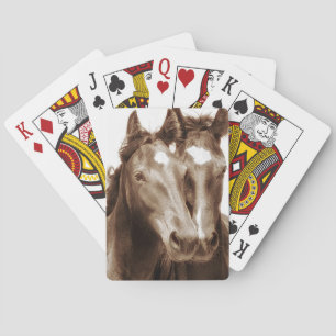 Jeu De Cartes Portrait de cheval III