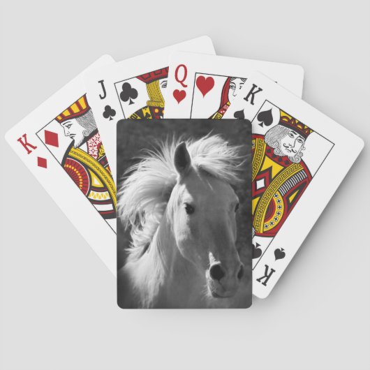 Jeu De Cartes Portrait de cheval V (dos)