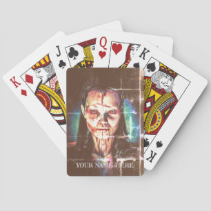 Jeu De Cartes Portrait de femme.