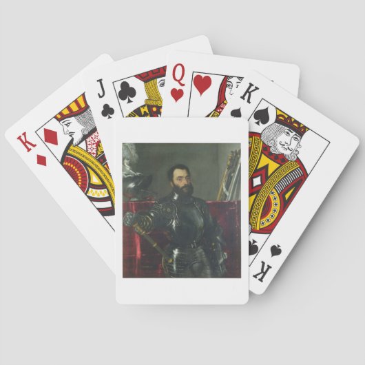 Jeu De Cartes Portrait de Francesco Maria Della Rovere, duc de (dos)
