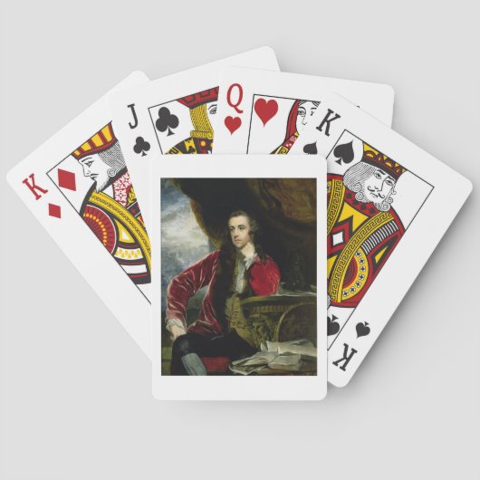 Jeu De Cartes Portrait de Francis Russell (dos)
