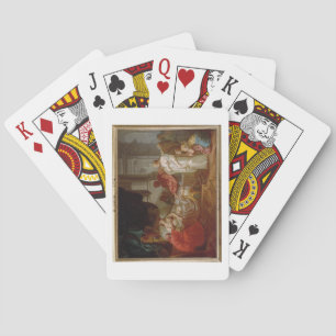 Jeu De Cartes Portrait de Suger, Abbé de St Denis (1082-1152),