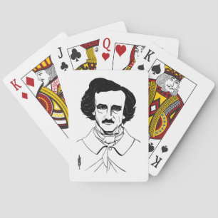 Jeu De Cartes Portrait d'Edgar Allan Poe