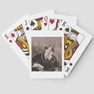 Jeu De Cartes Portrait d'Oscar Wilde (1854-1900), 1882 (photo b/