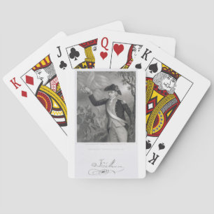 Jeu De Cartes Portrait du général Francis Marion à la bataille d