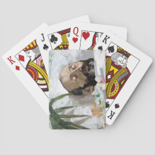 Jeu De Cartes Portrait d'un homme mort (mortalité et mort) (Art.