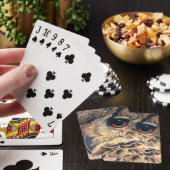 Jeu De Cartes Portrait d'une chouette d'aigle fine art jouant au (In Situ)