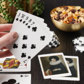 Jeu De Cartes Portrait d'une dame, âgée de 47 ans, 1647 (huile s (In Situ)