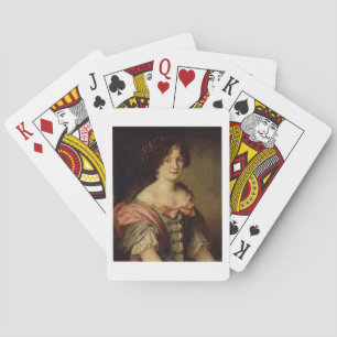 Jeu De Cartes Portrait d'une jeune femme