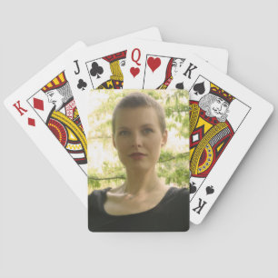 Jeu De Cartes Portrait d'une jeune fille