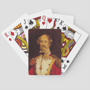 Jeu De Cartes Portrait Historique d'un Général Espagnol
