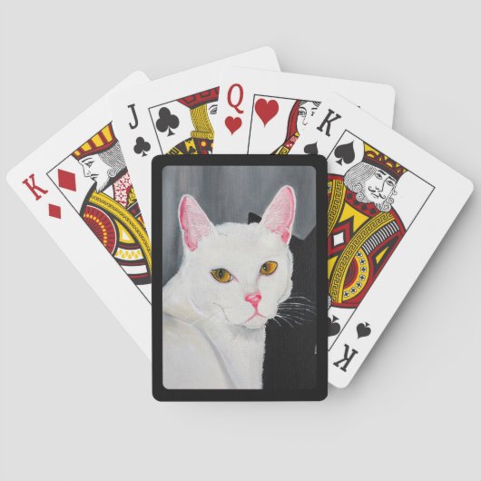 Jeu De Cartes Portrait of Blanca Painting by Alfred Fox (dos)