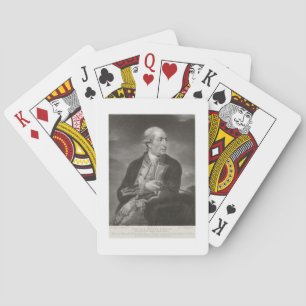 Jeu De Cartes Portrait of George Farmer (1732-79) Captain of HMS