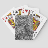 Jeu De Cartes Portrait Trippy (dos)